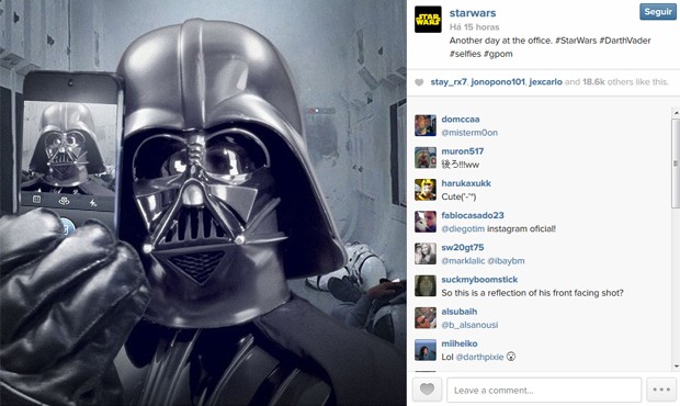 Star Wars lança perfil no Instagram - Edeal Comunicação Digital BH